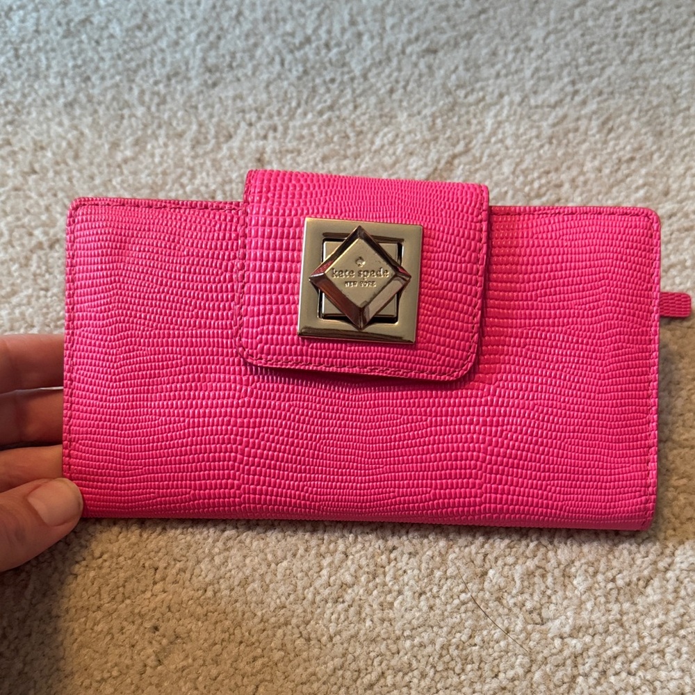 Kate Spade Vibrant Pink Wallet